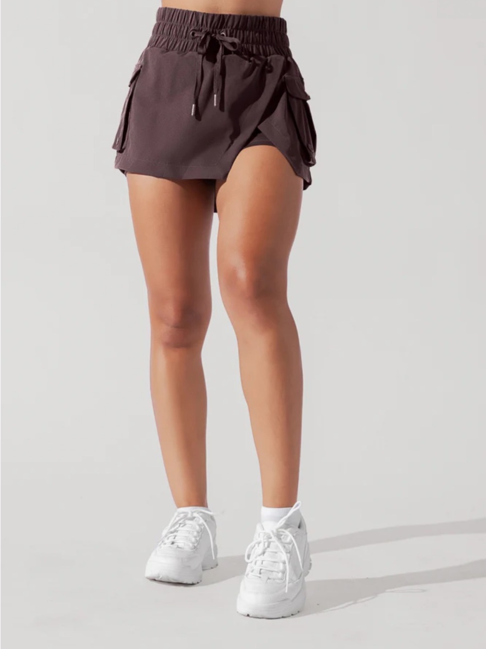 Popflex Hiking Super Skort in Pecan